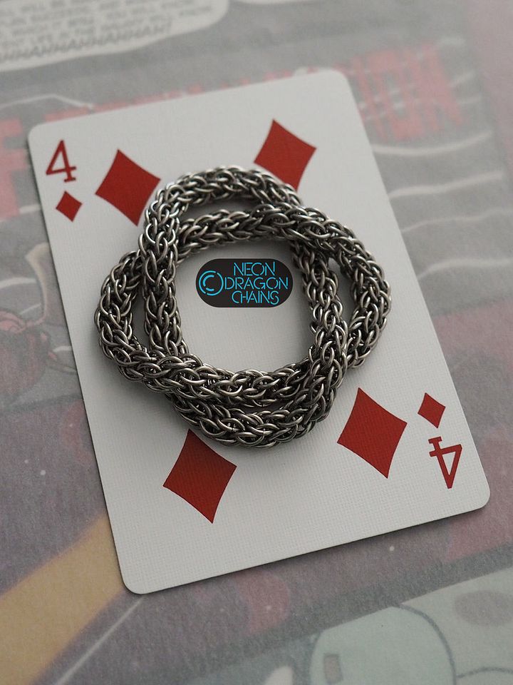 Titanium Infinity Fidget Spinner / OOAK product image (2)