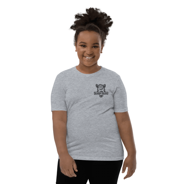 Youth Handler-Helper Logo (Black on White) Tee product image (1)