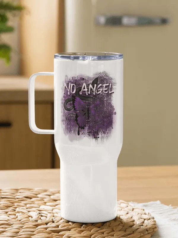 No Angel Purple Soft Grunge Travel Mug w/ Handle product image (2)