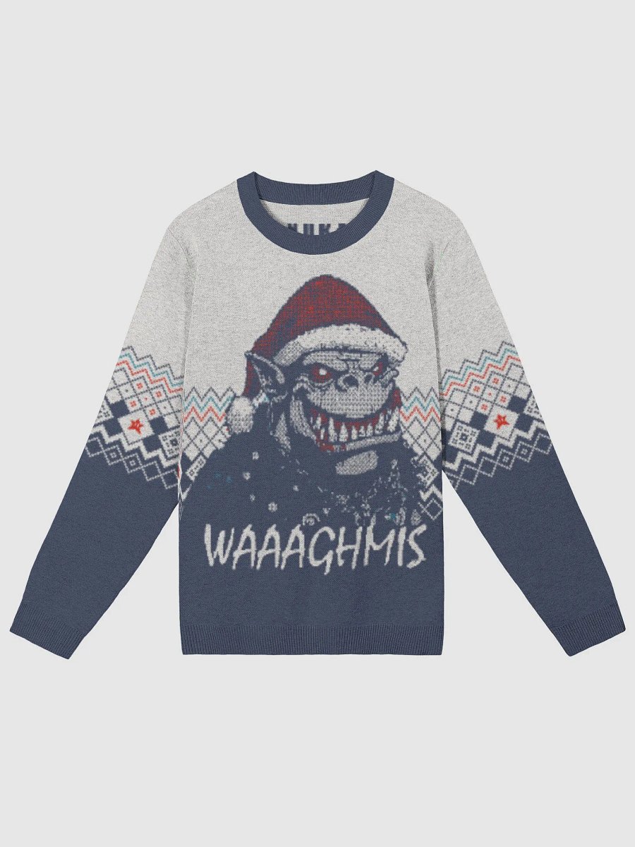 WAAAGHMIS Knitted Crewneck Sweater product image (1)