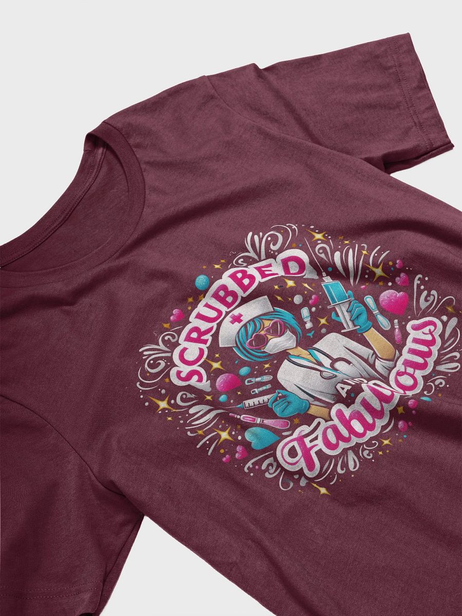 Fabulous Nurse Blue Hair T-Shirt product image (29)