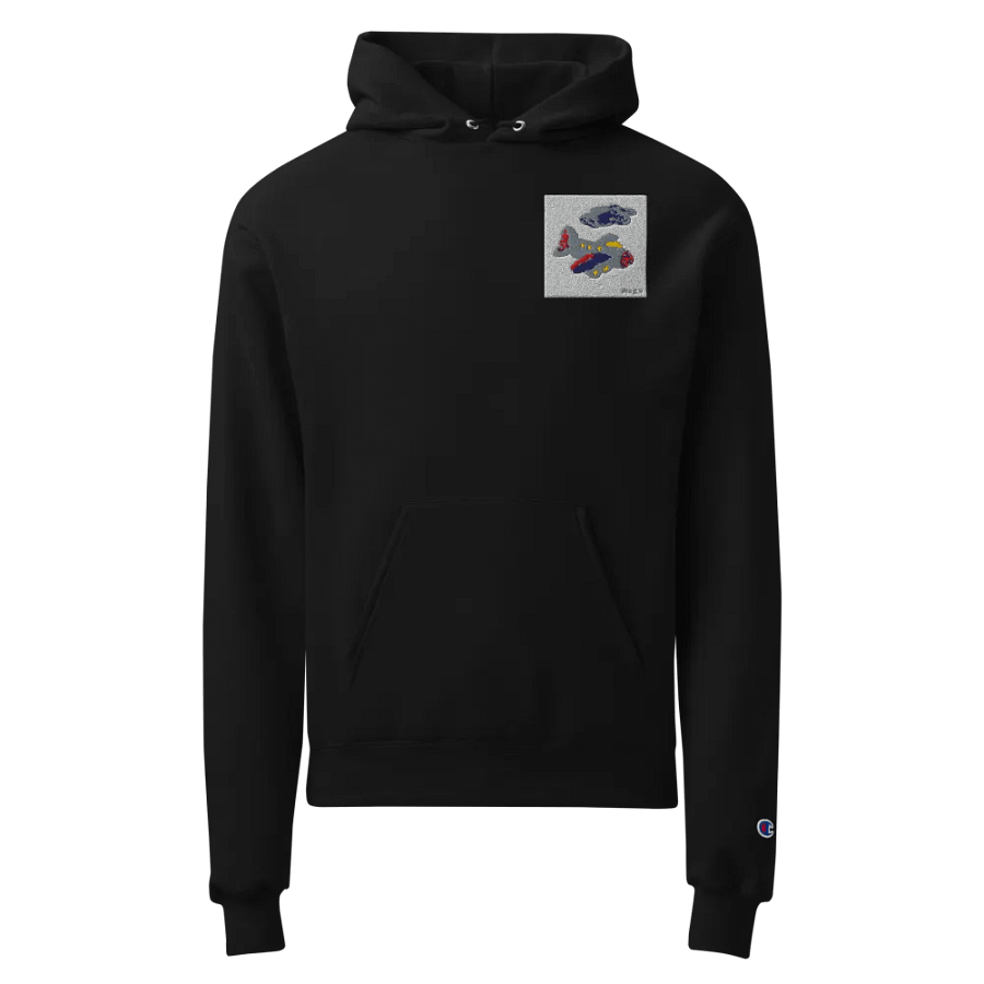 Kid Airplane (Champion Unisex Hoodie) product image (1)