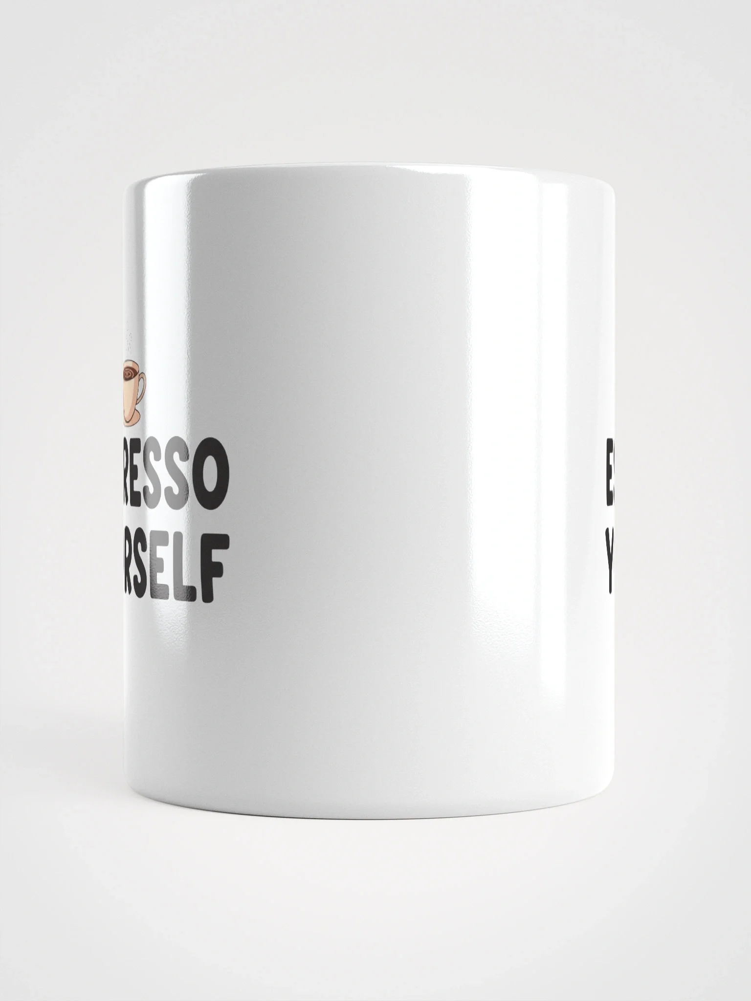 Espresso Yourself Coffee Mug – Funny Coffee Lover Gift, Unique Ceramic Tea Cup for Home & Office product image (6)