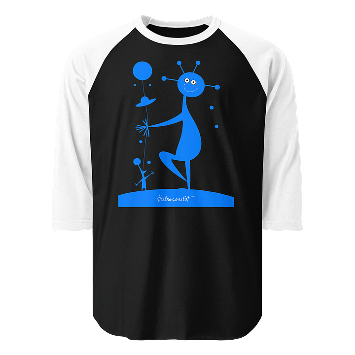 Tultex Fine Jersey Raglan Tee product image (1)