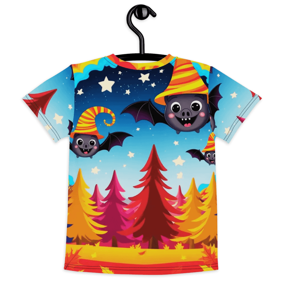 Rainbow Bat Magic Kids T Shirt product image (7)