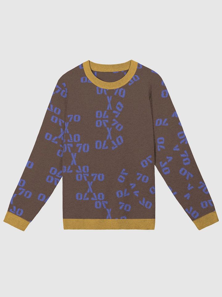 The Lives On HIGH | 777 | UNISEX Knitted Crewneck Sweater | 020 product image (1)