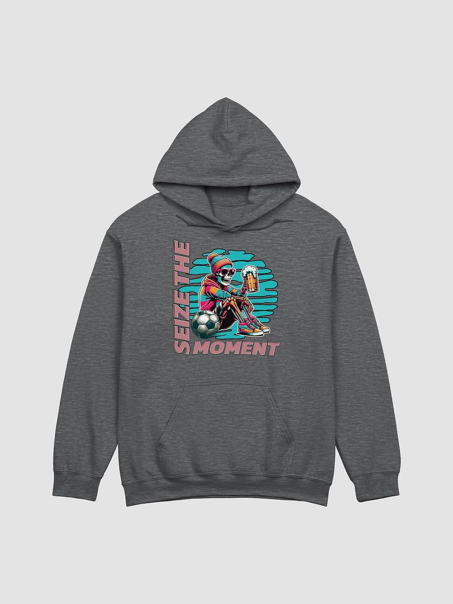 Seize The Moment Skeleton Beer Soccer Streetwise Hoodie product image (4)