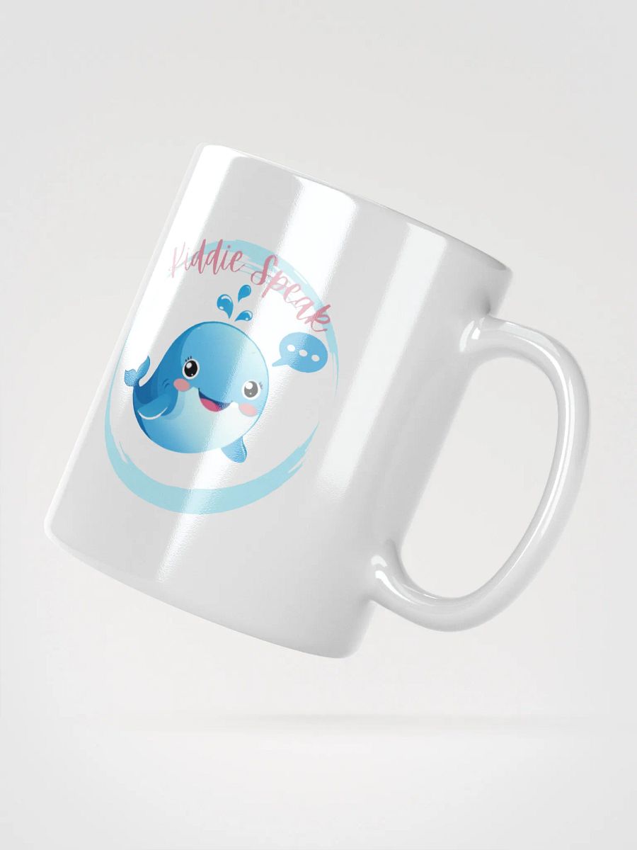Blue Whale White Glossy Mug product image (2)