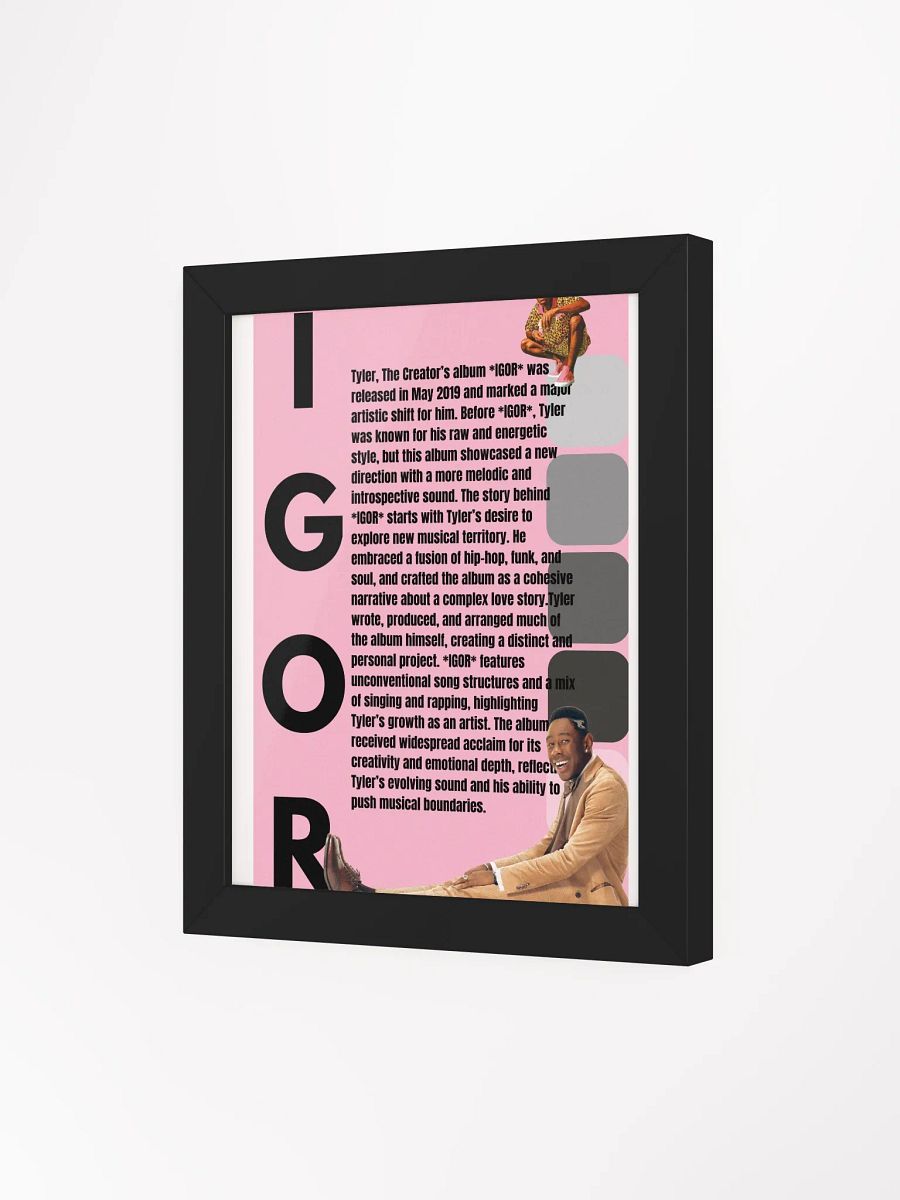 (8x10in) IGOR: Framed Matte Poster product image (3)