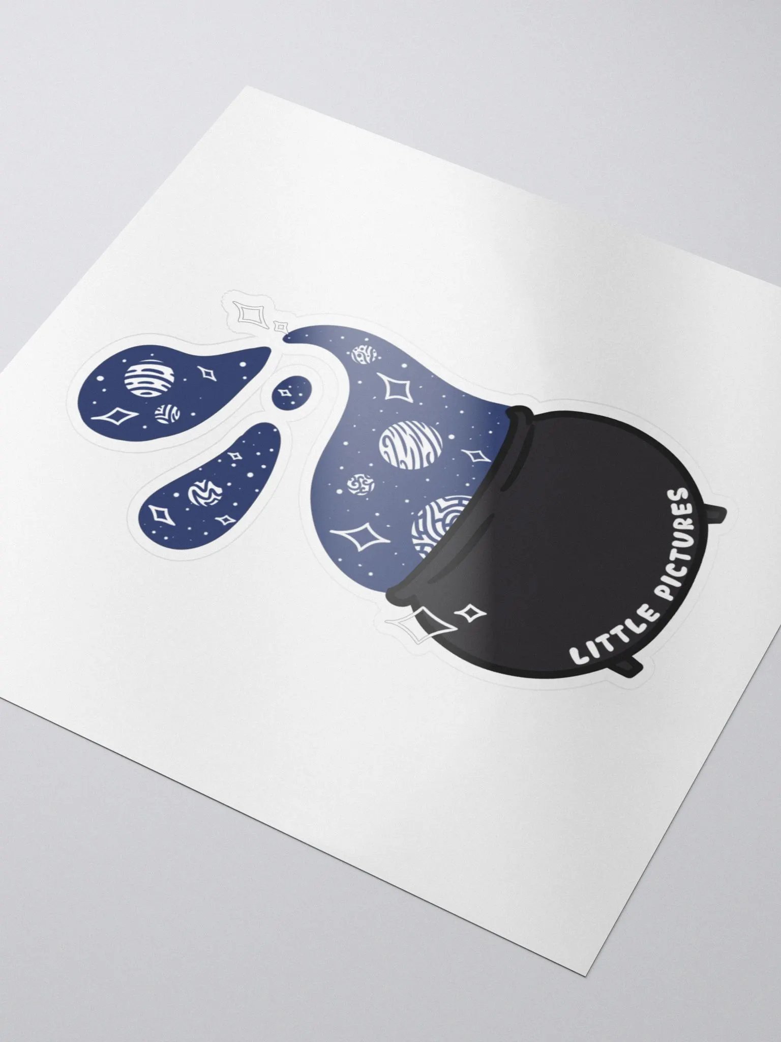 Big Spooky Space Brew Kiss-Cut Sticker product image (3)
