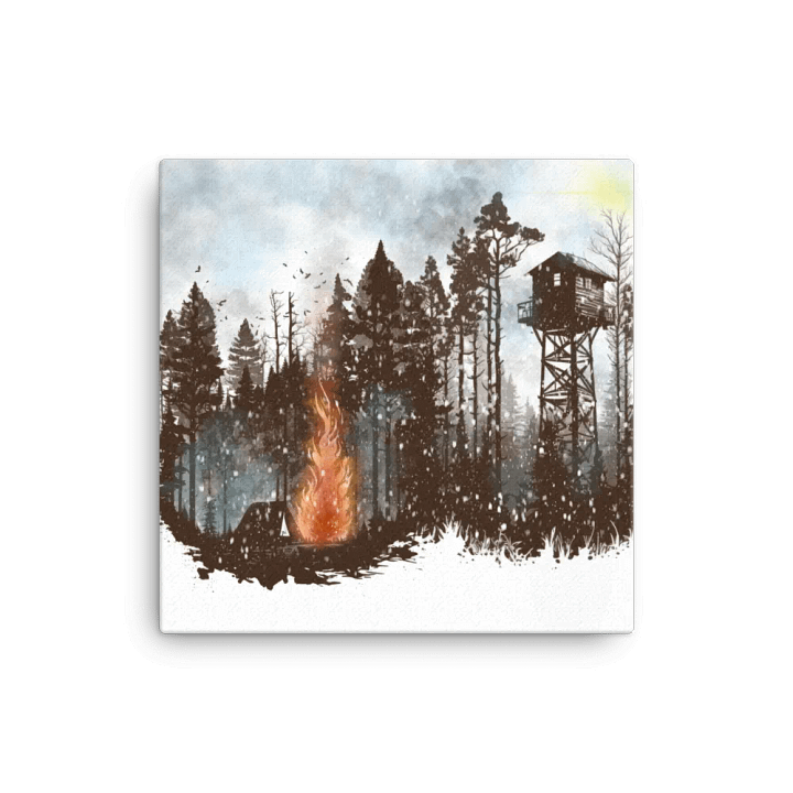 Forest In Winter Wall Art product image (1)