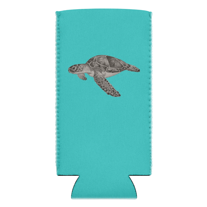 Turtle Drawing Can Coozie product image (2)
