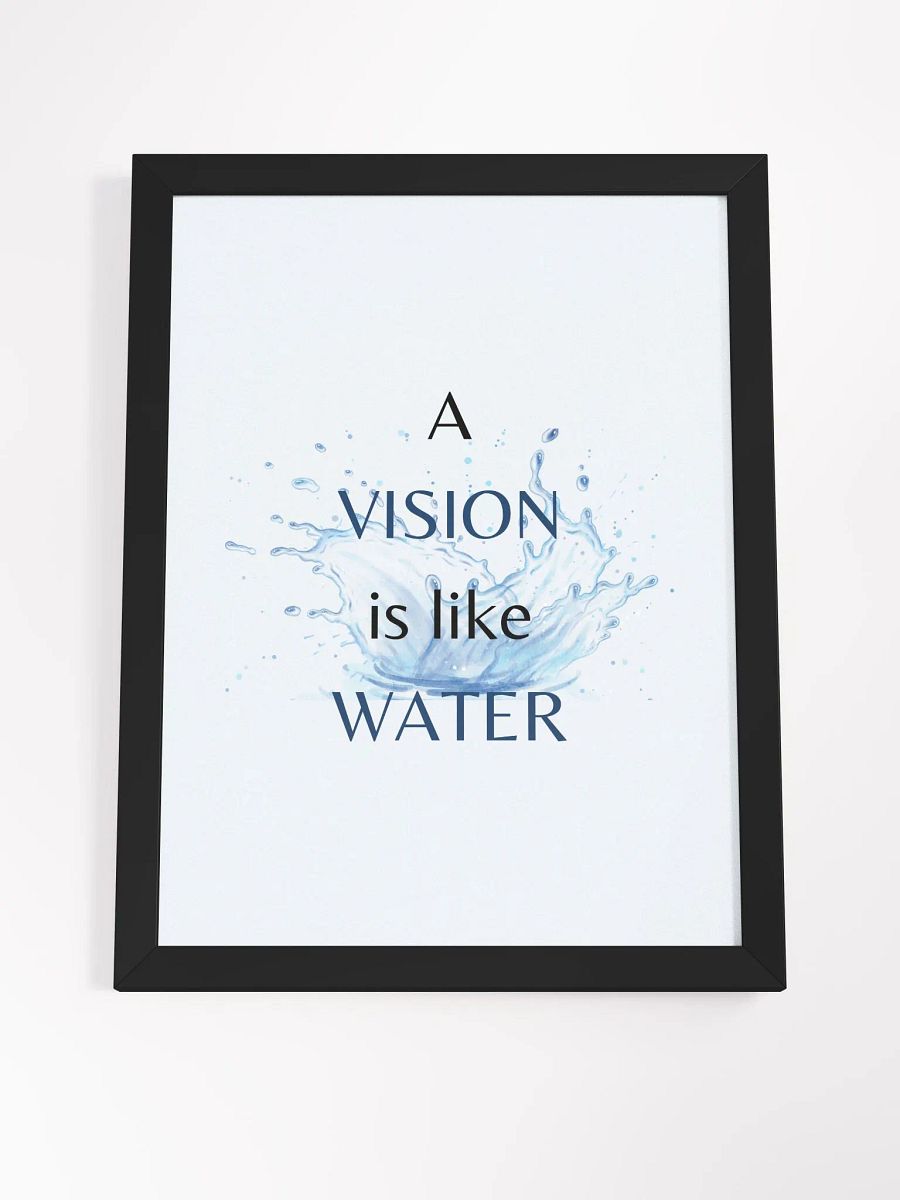 Visionary Splash Framed Poster product image (4)