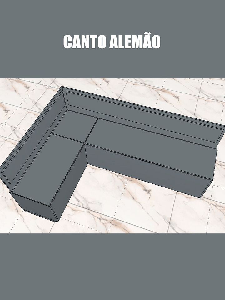 Projeto Canto Alemão Com Plano de Corte product image (1)