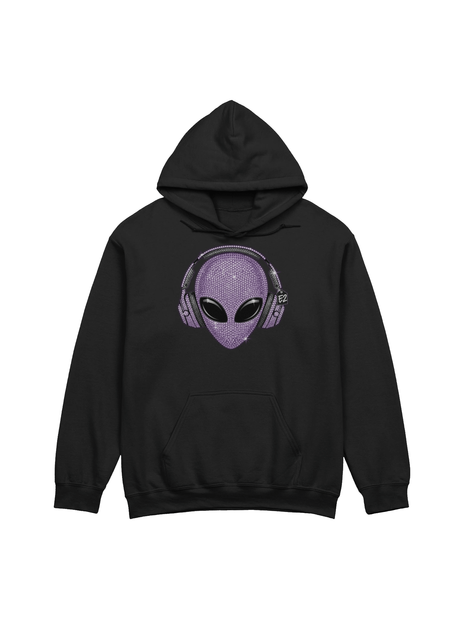 Purple Diamonds e² Alien Logo Hoodie product image (1)