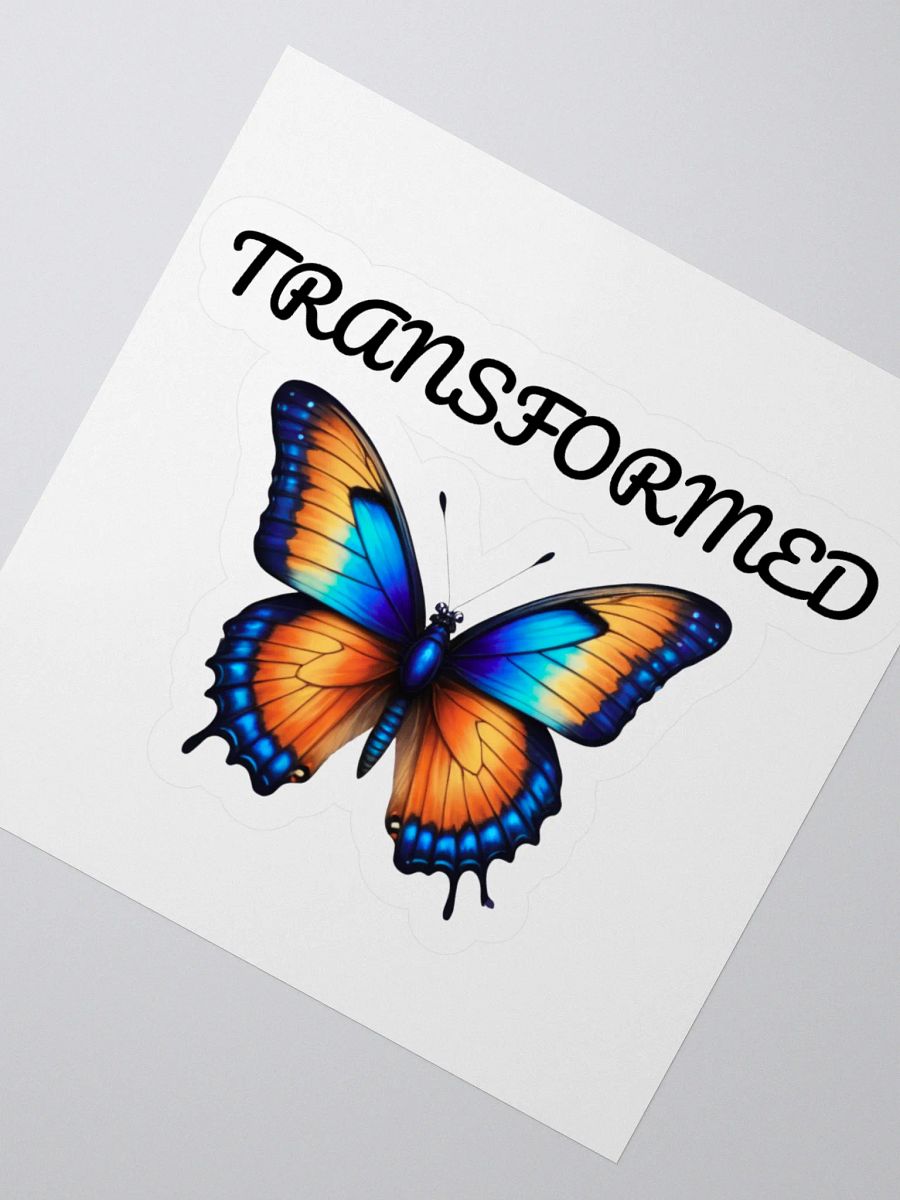 Vibrant Butterfly Kiss Cut Stickers product image (2)