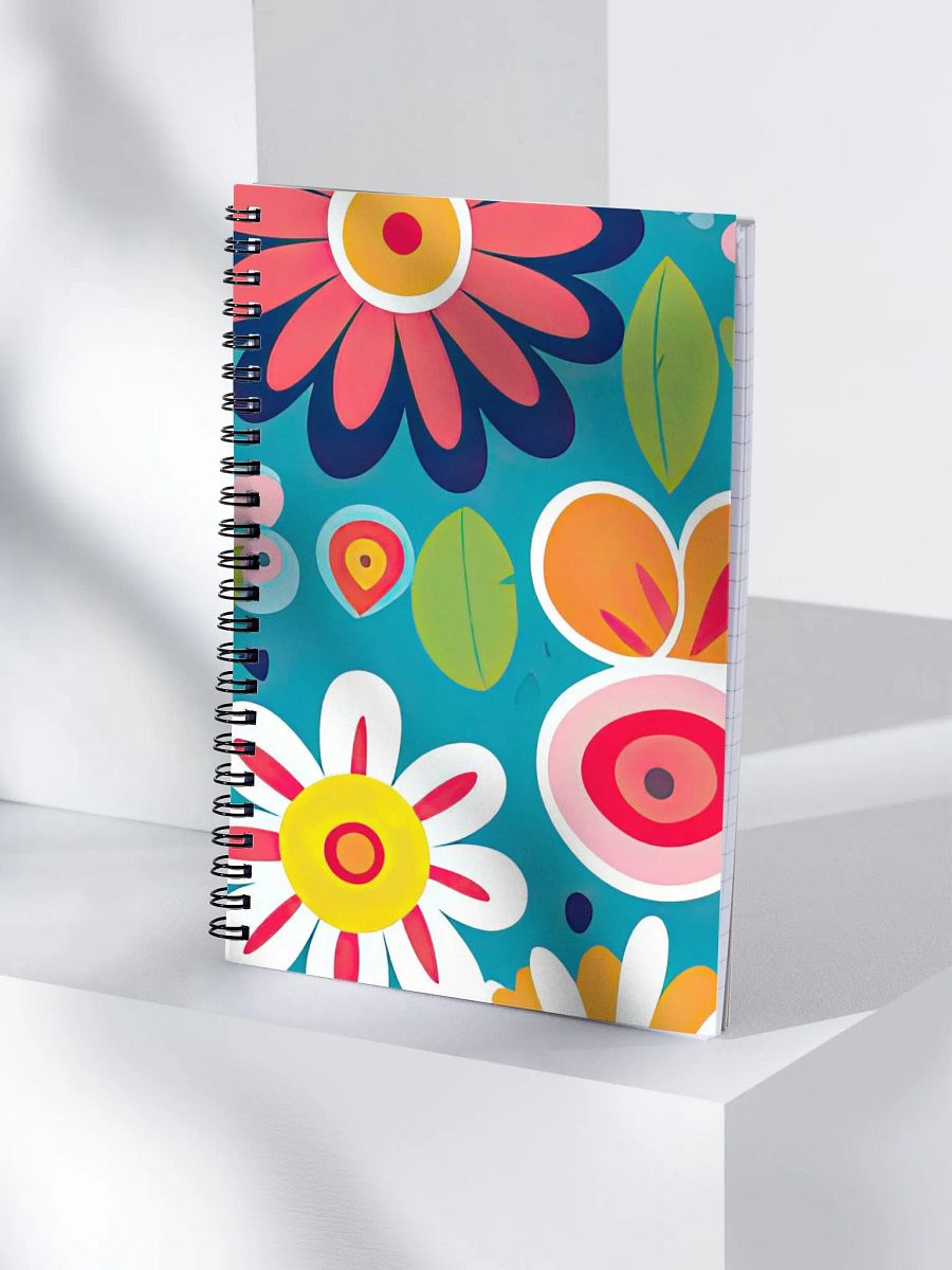 Groovy Floral Notebook product image (4)