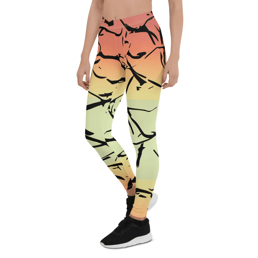 Leggings/Enigma Lime-Orange product image (2)