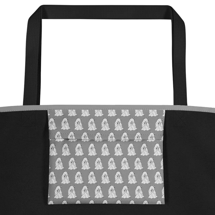 Caffeine Ghost All-Over Print Tote Bag product image (2)