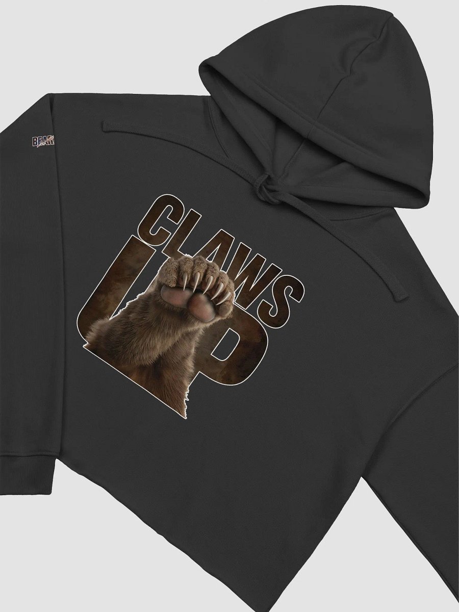 Chicago Bears | Claws Up Crop Hoodie – Women’s NFL Game Day Essential | NFL Home Locker product image (3)