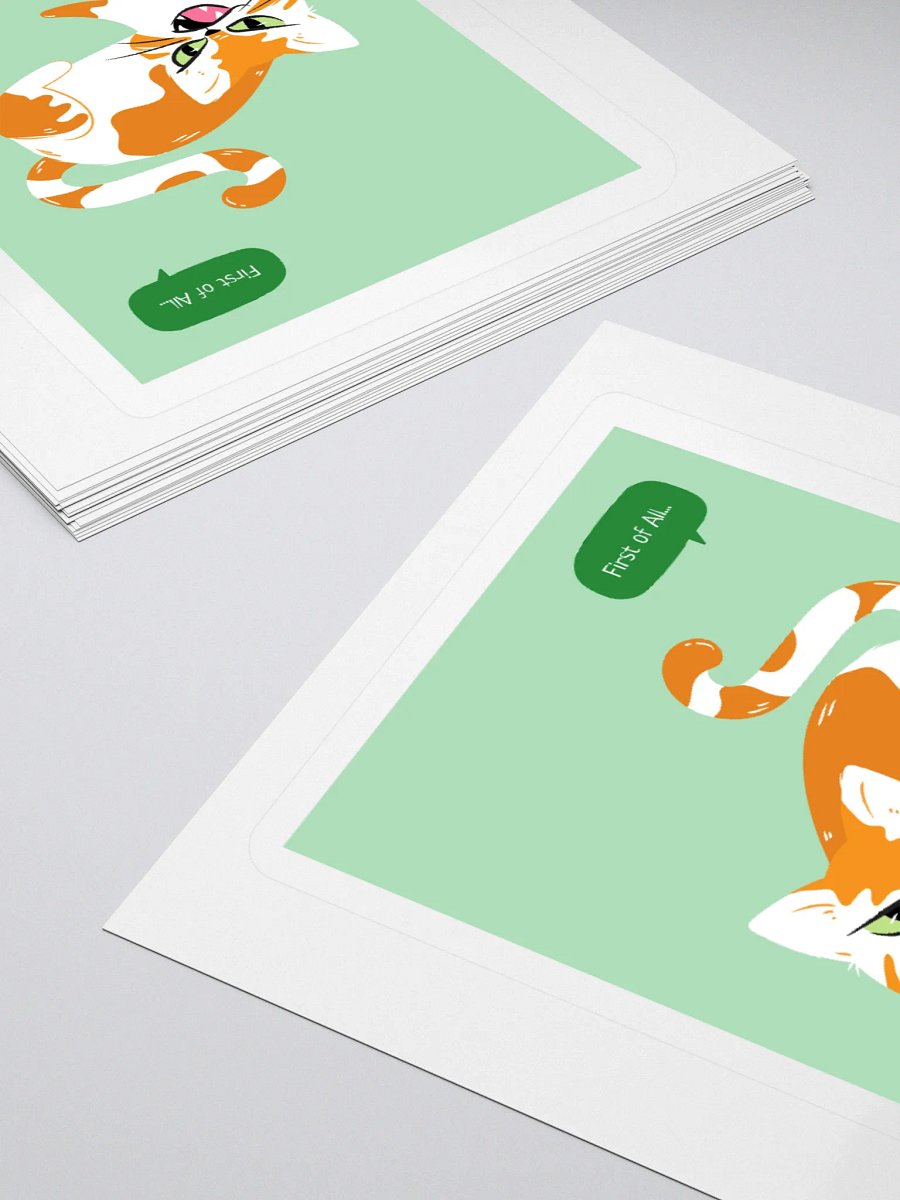 First of All... I'm a Delight Sticker Set product image (12)