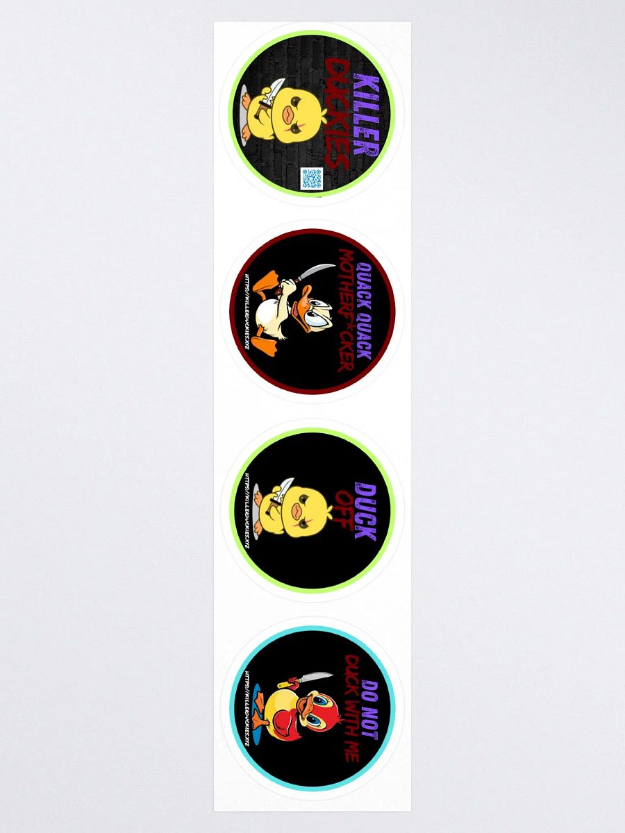 Killer Duckies Stickers product image (3)