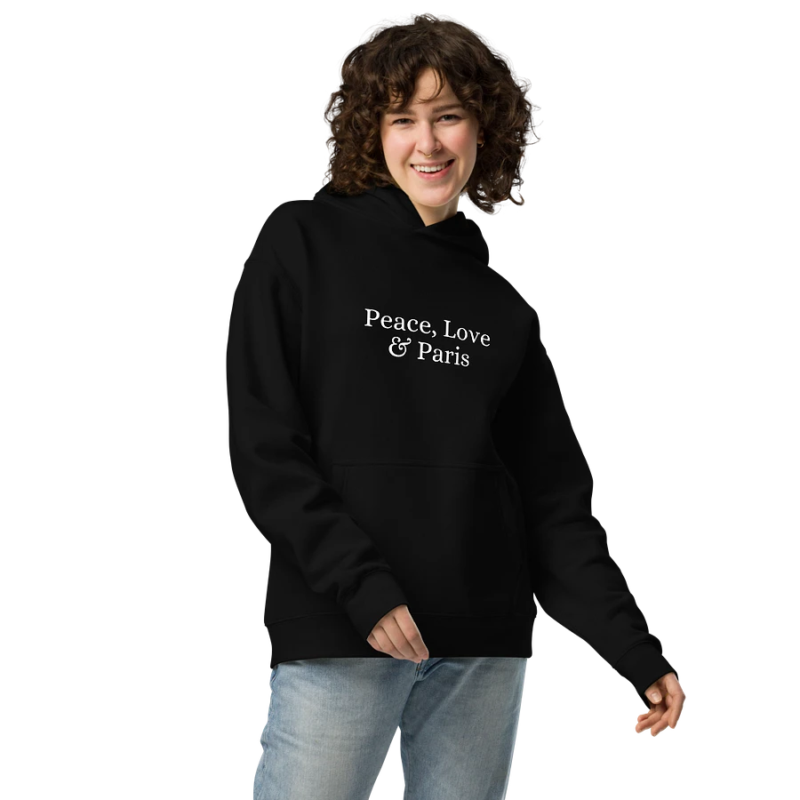 Peace, Love and Paris Unisex Oversized Hoodie product image (5)