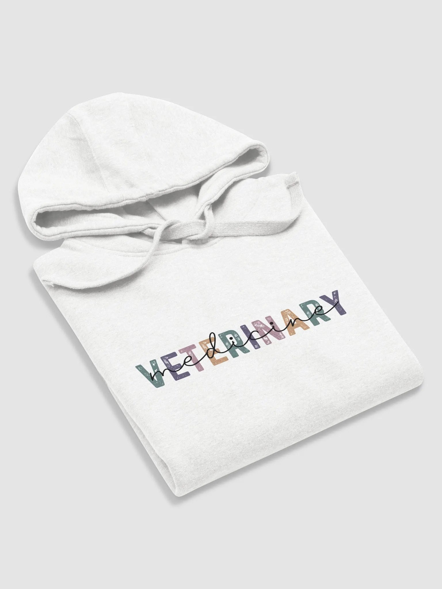 "Veterinary Medicine - Pastel Colors" Hoodie product image (3)