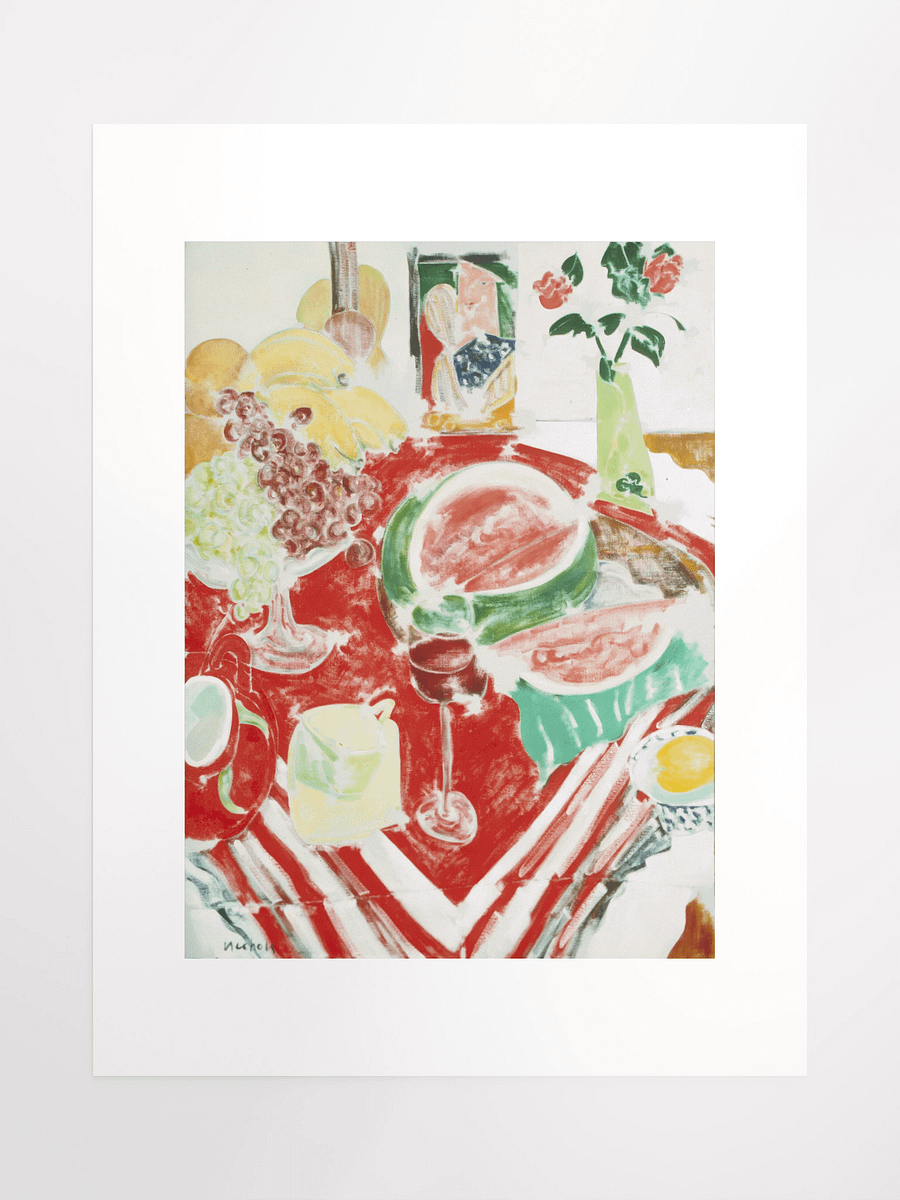 Still Life with Watermelon 1985 print product image (2)
