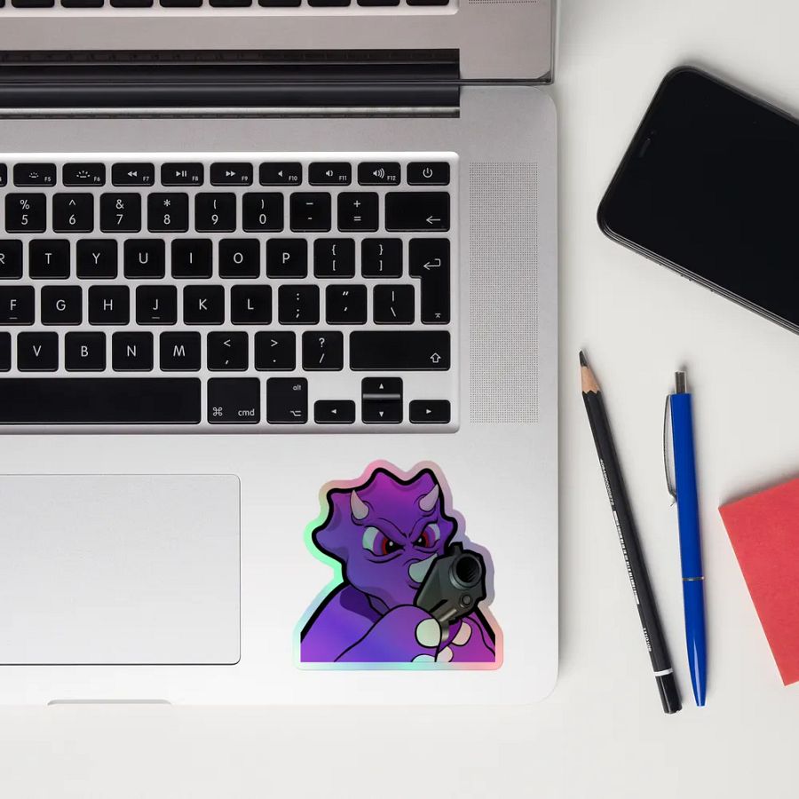 Vella Pew Holo Sticker product image (12)