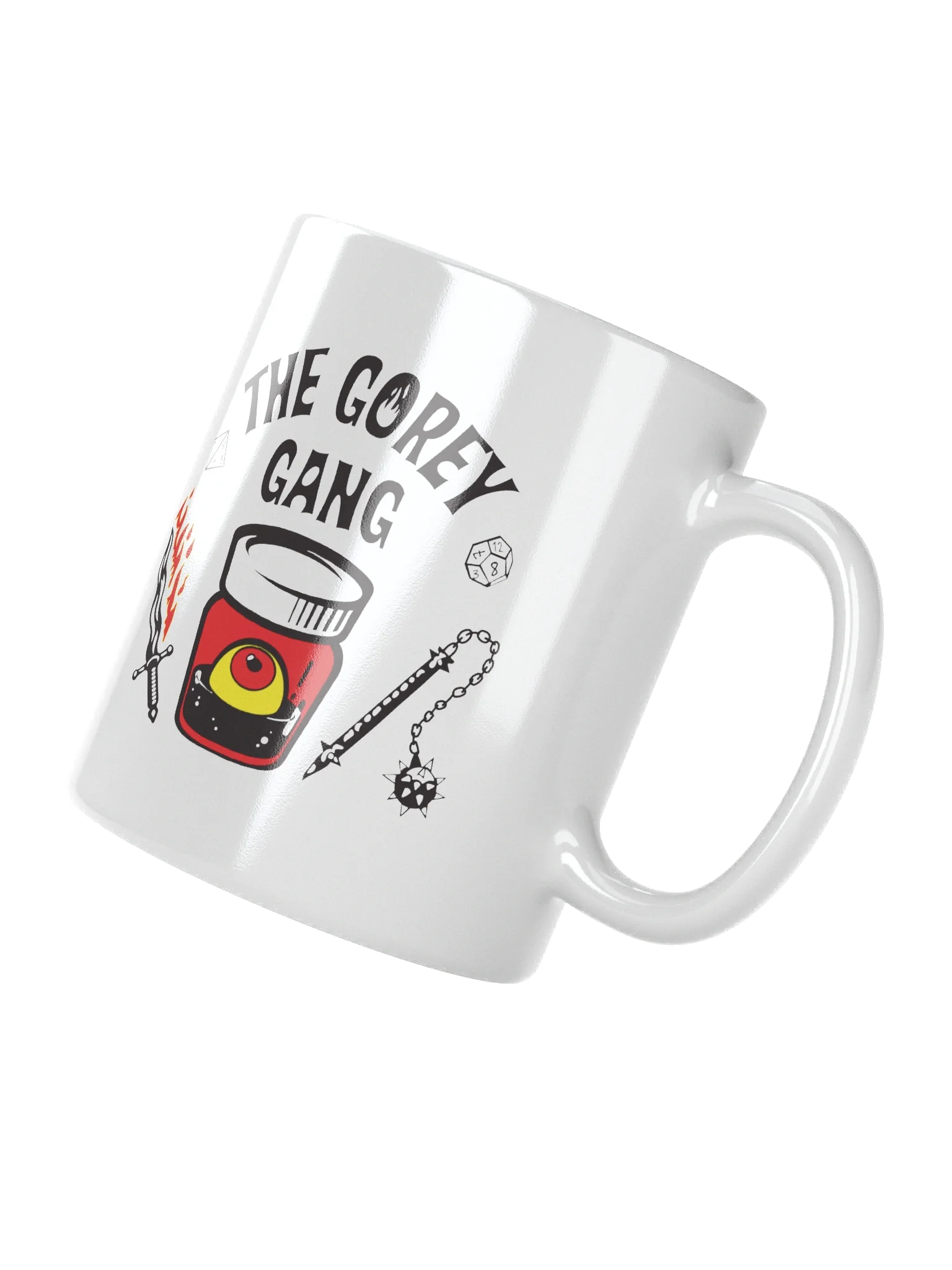 DnD Gang - White Glossy Mug product image (9)
