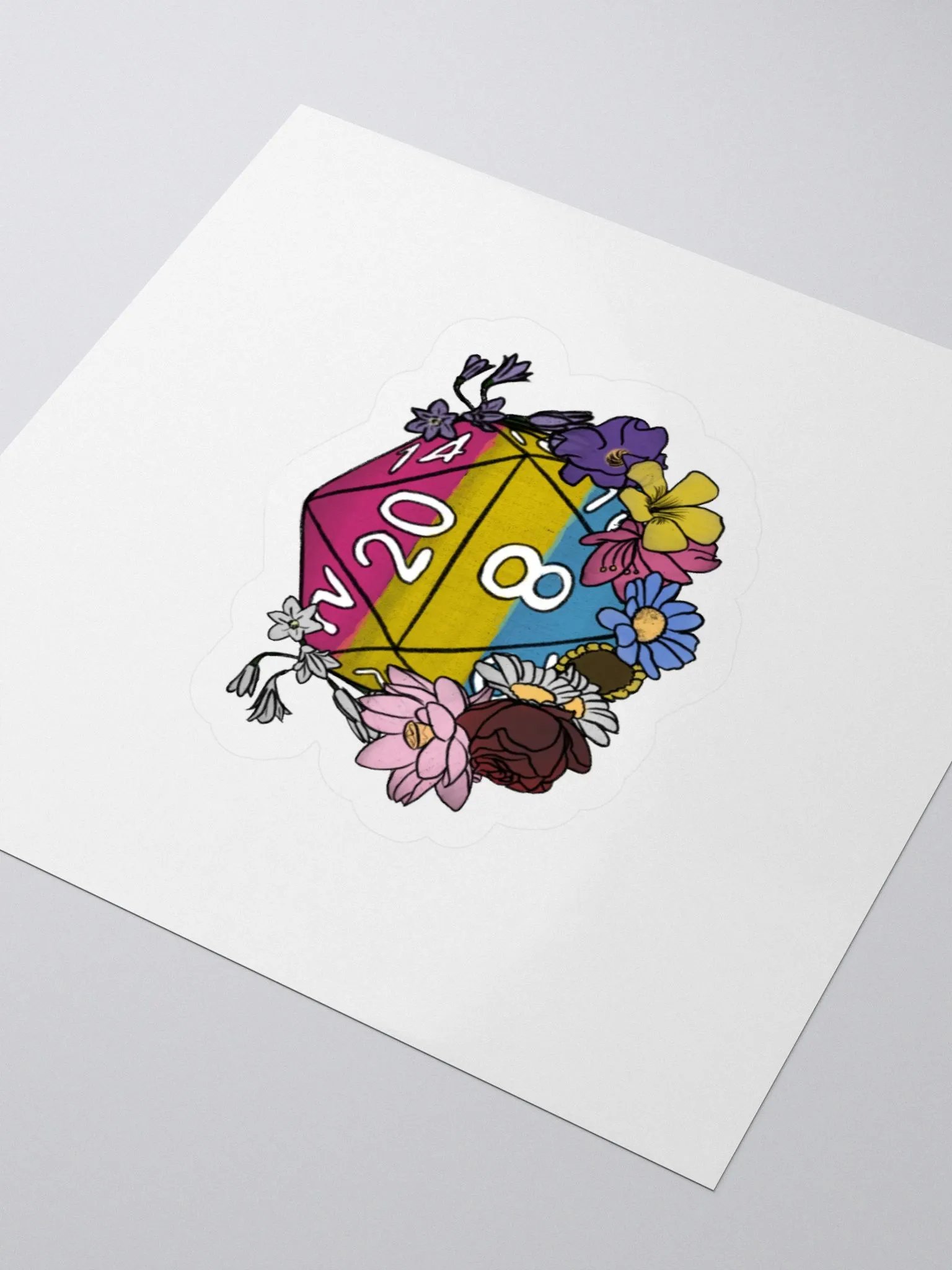 DnD Inspired Pride - Sticker - Pan product image (3)