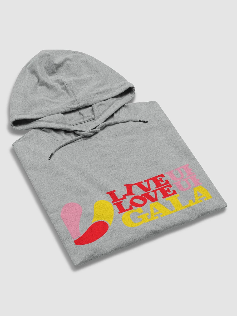 LiveUp LoveUp Gala Heather Grey Lightweight Hoodie product image (6)