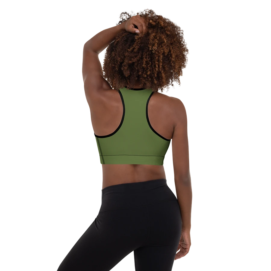 Elevate Your Workout with the Green Padded Sports Bra product image (3)