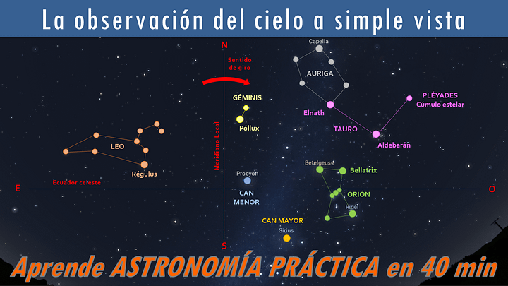 Curso de astronomía práctica. Aprende a observar estrellas y planetas a simple vista! product image (2)