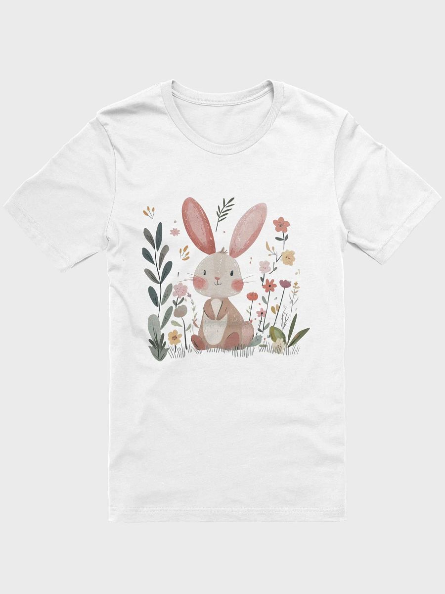 Adorable Bunny in Flower Garden Tee product image (1)