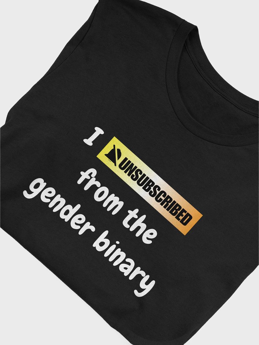 unsubscribe from the binary maverique t-shirt product image (5)