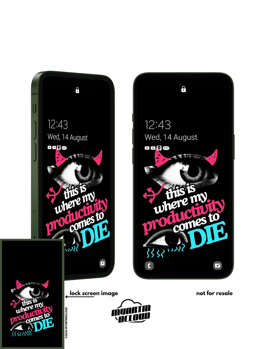 Devil’s Downtime Lock Screen Wallpaper product image (1)