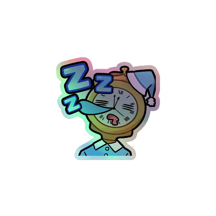 TimeNapNap Holo Sticker product image (1)