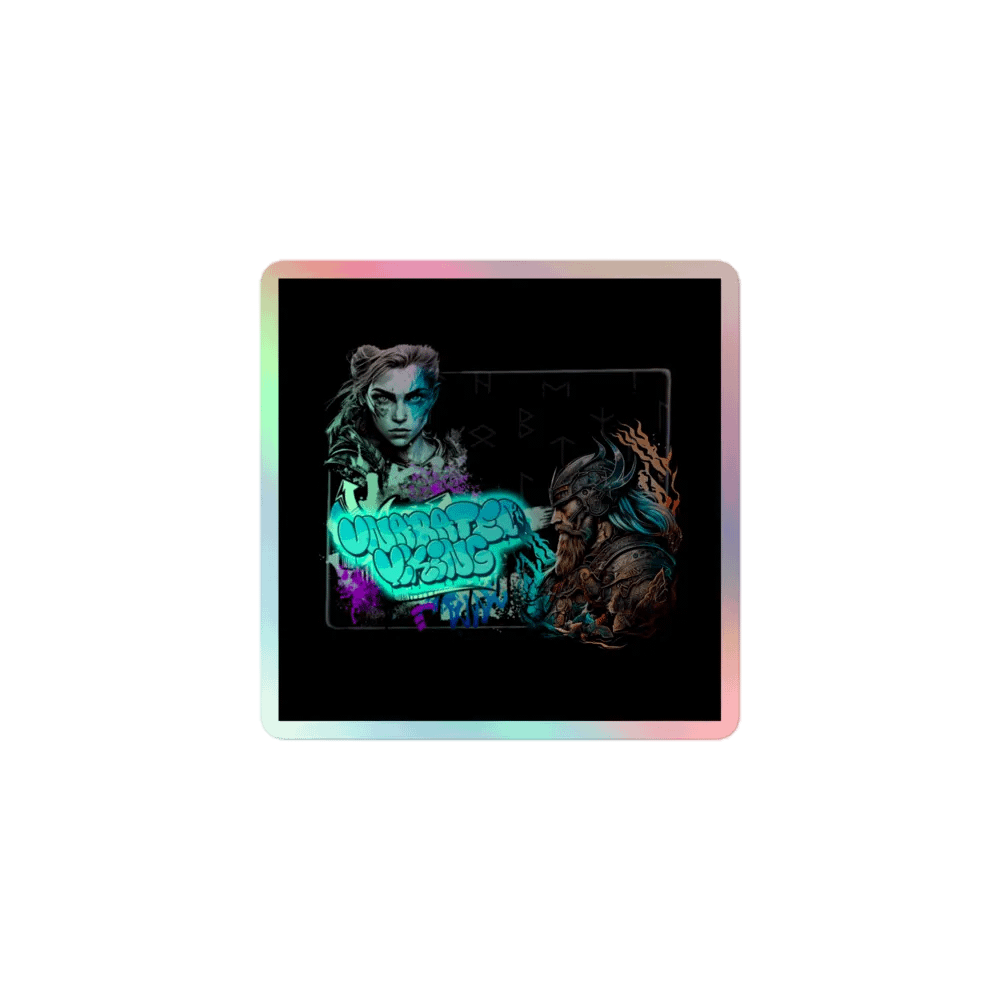 UV Holo Graffiti Sticker product image (1)