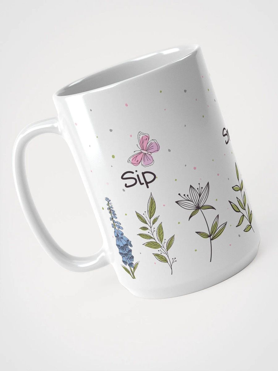 Whimsical Sip, Smile, & Bloom Mug 🌸 product image (3)