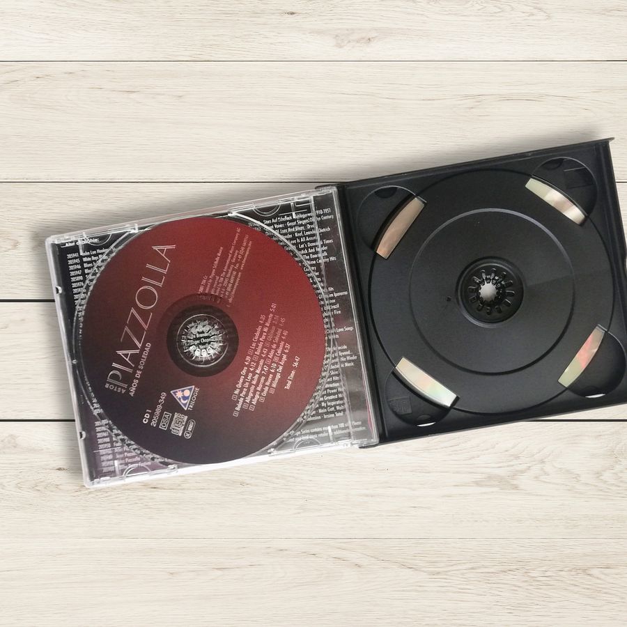 Astor Piazzolla - Anos De Soledad 3xCD Box Set, New Tango Music Album, Limited Edition Tango Nuevo Trilogy product image (4)
