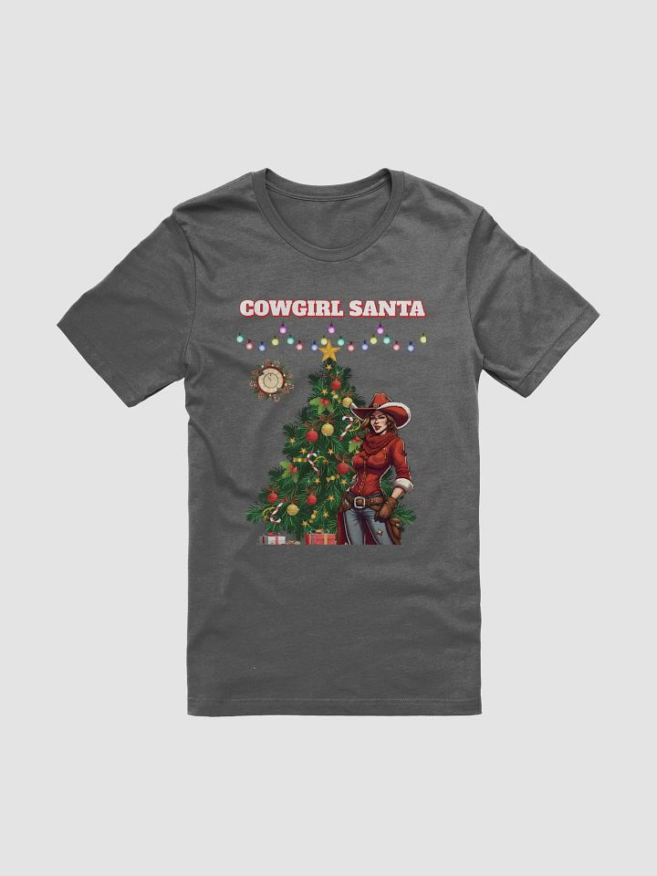 Cowgirl Santa - Christmas T-shirt product image (1)