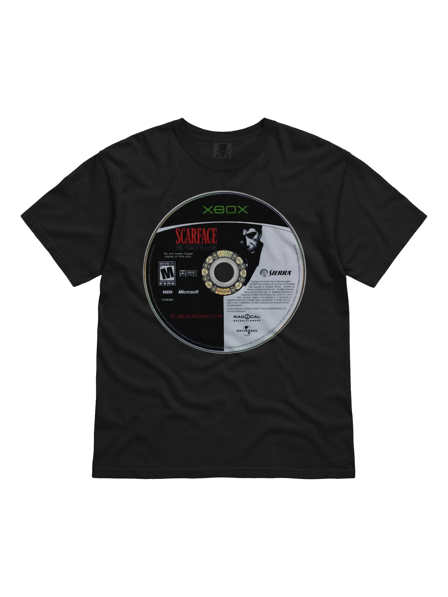 Disc Bearer Tee (Cock A Roach Variant) product image (3)