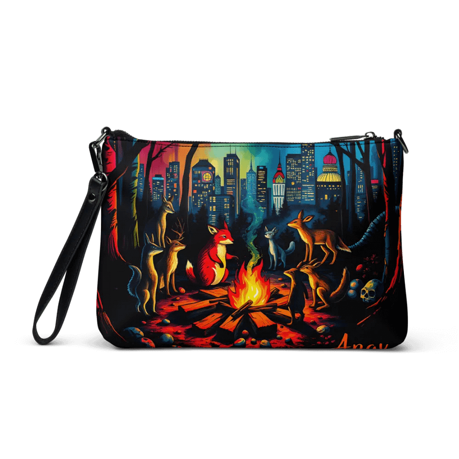 faux leather Urban Wilderness Crossbody Bag product image (3)