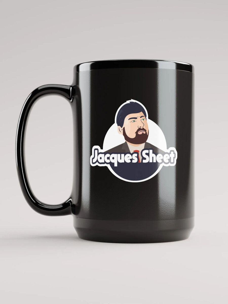 Jacques Sheet 15oz. Mug/Black product image (1)