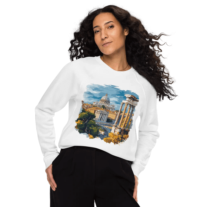 Rome City Unisex Hoodie – Ancient Ruins & Vatican Vibes product image (1)