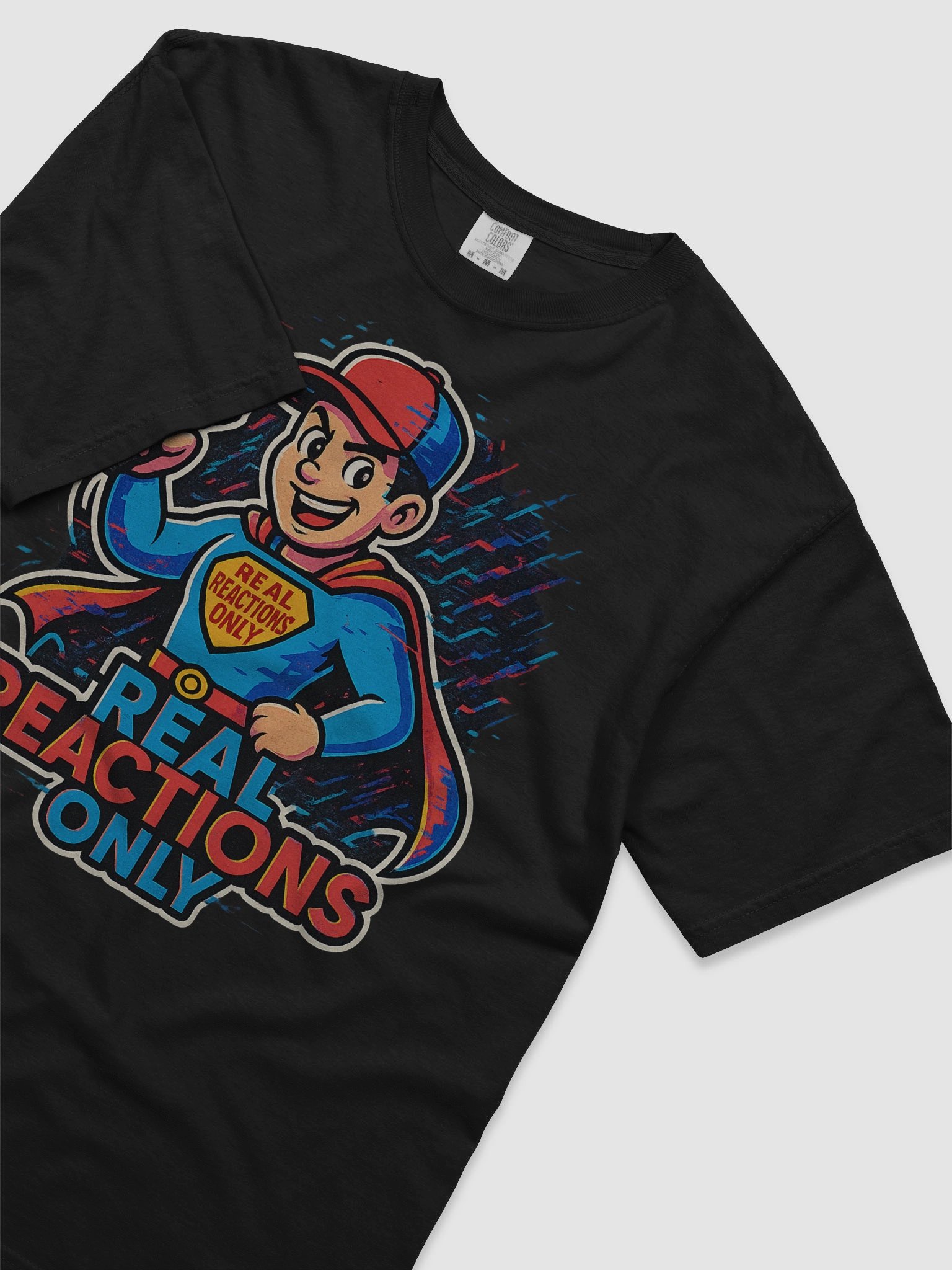 🎤 REAL REACTIONS ONLY – Hero Tee product image (5)