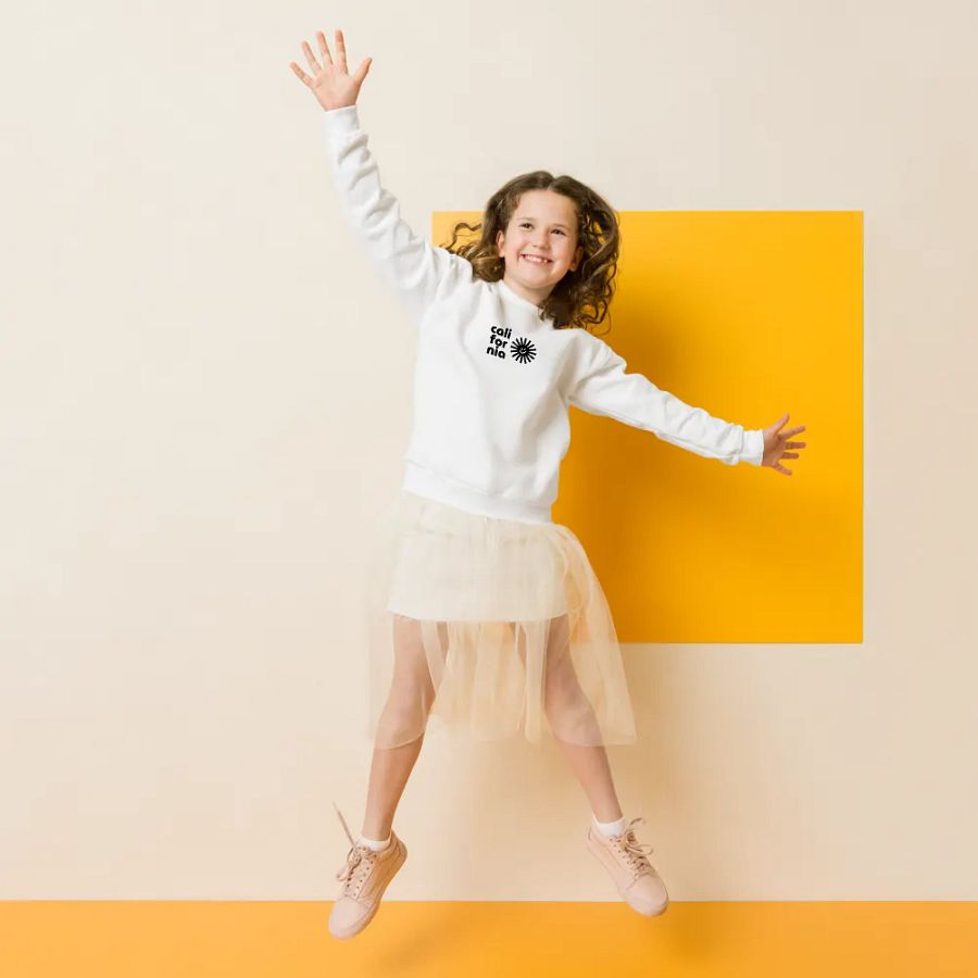 'California Sun' Cozy Comfort Youth Crew Neck Sweatshirt product image (6)