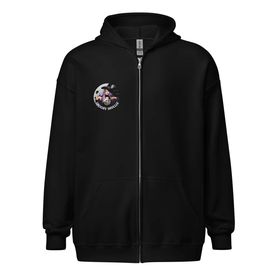 Spooky Skullie Podcast Zipper Hoodie product image (7)